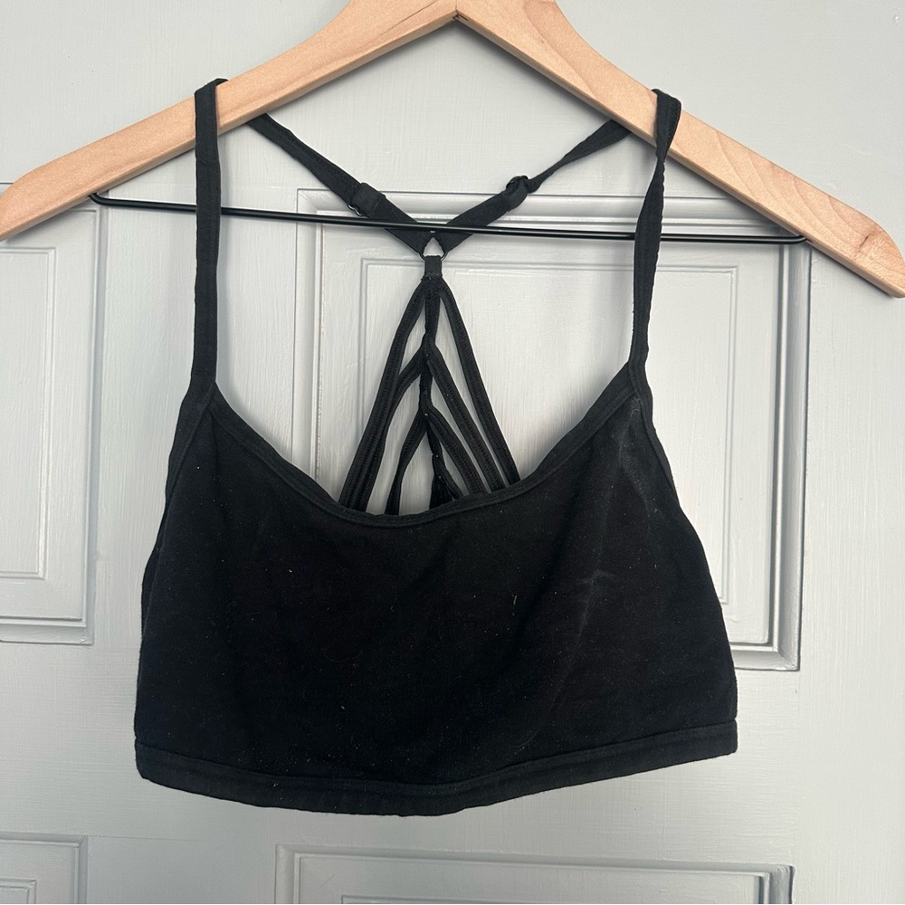 Black Strappy Bralette